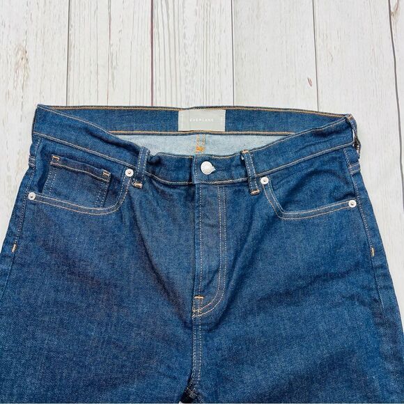 Everlane Dark Wash Ankle Jeans Size 31 - Picture 4 of 10